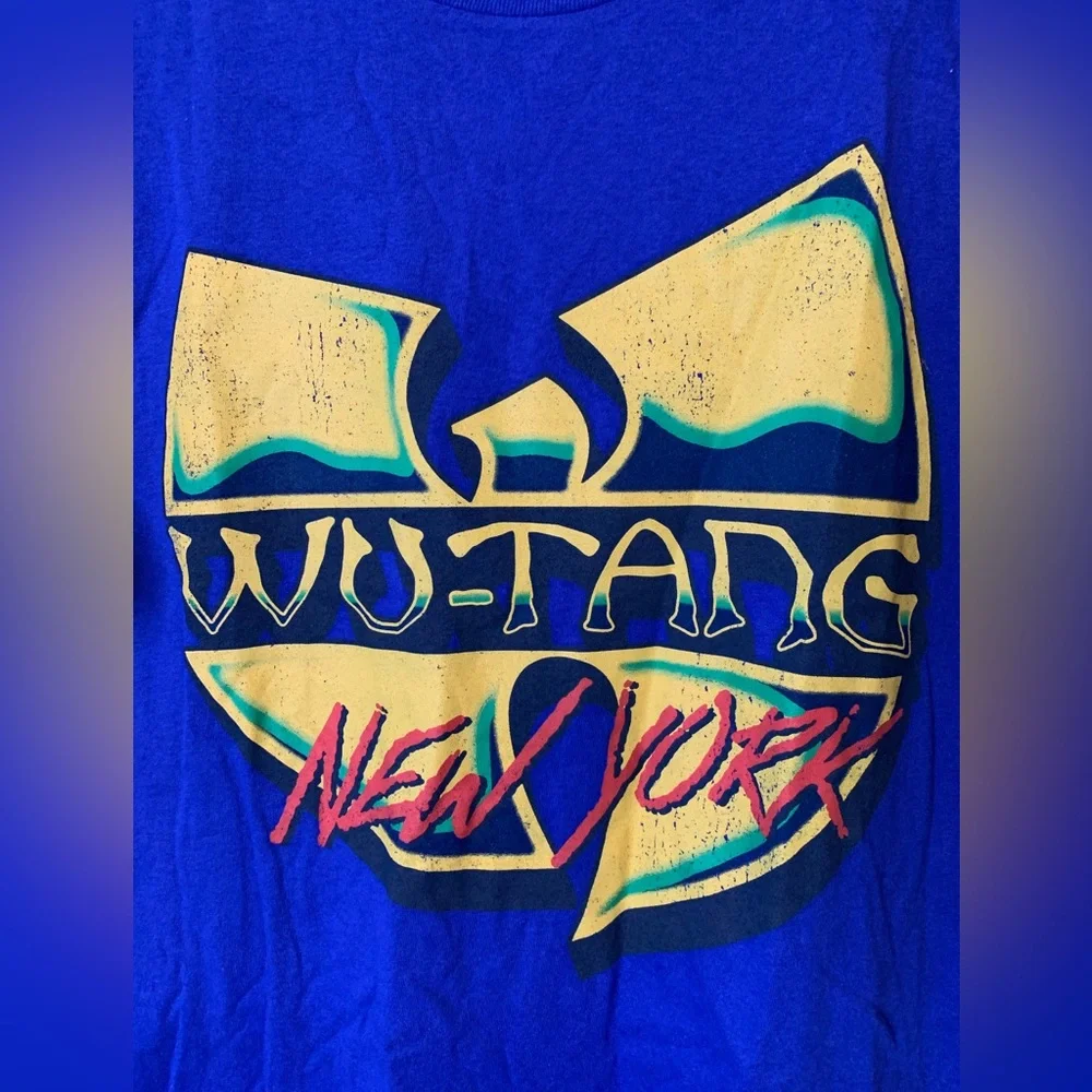 Gap Wu-Tang Clan Graphic T Shirt Size M Band Music Streetwear Hip Hop Colorful